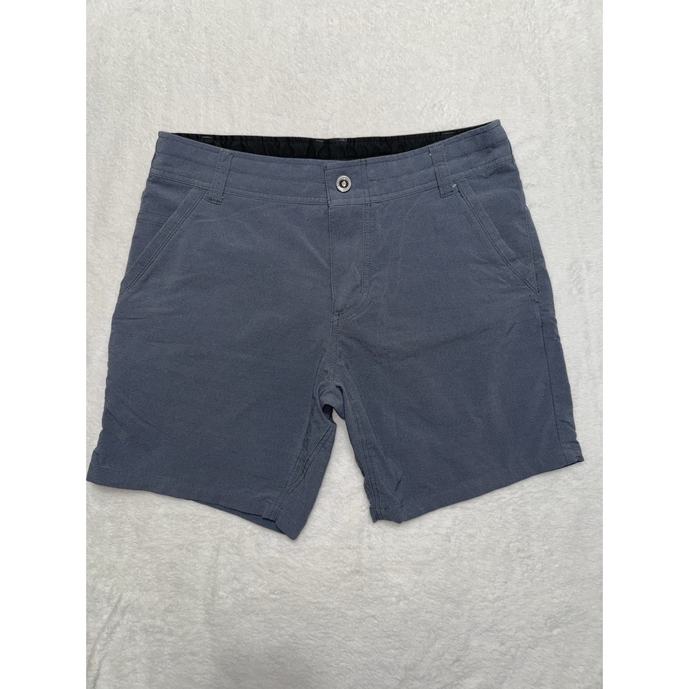 Kuhl Men's Silencr Kargo Hiking Shorts Gray Lightweight Breathable Size 33